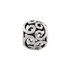 Black Bow Jewelry Sterling Silver Antiqued Scroll Bali Bead Charm - 2 of 4