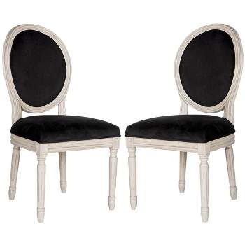 Holloway 19''H French Brasserie Oval Side Chair (Set of 2)  - Safavieh