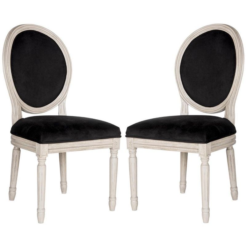 Holloway 19''H French Brasserie Oval Side Chair (Set of 2)  - Safavieh, 1 of 8
