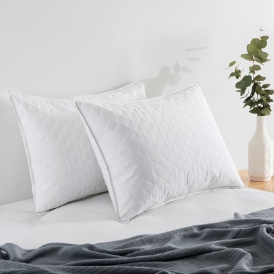 Peace Nest Goose Feather Bed Pillows 2 Pack, Standard/queen : Target