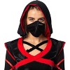 SYNCFUN Women's Halloween Costume Ninja Style Cosplay Costume with Mask for Halloween Dress up Party - 3 of 4