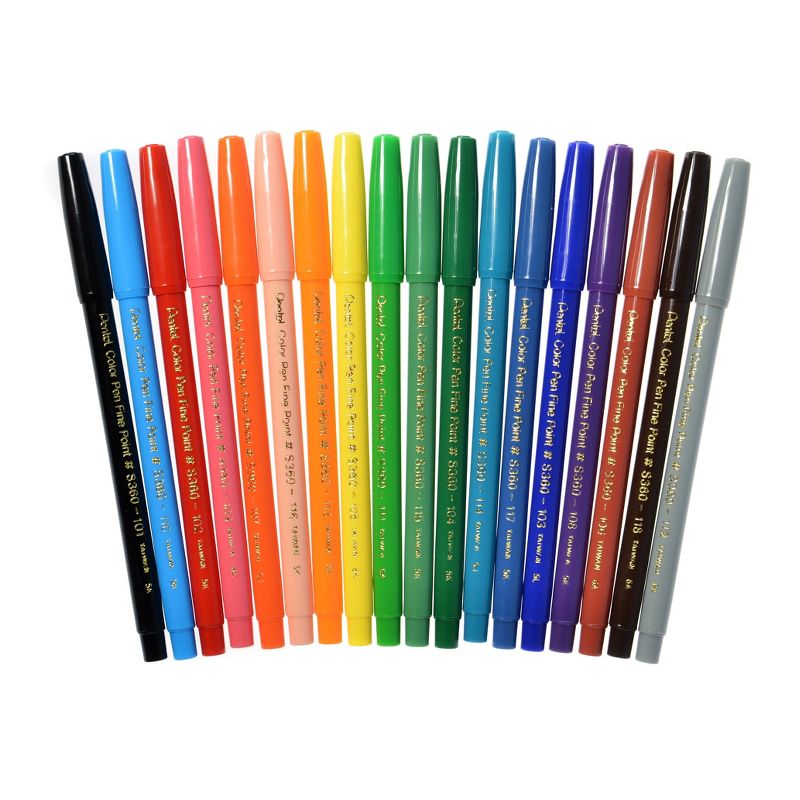 S360 Color Pen Set 18ct - Pentel, 3 of 8