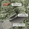 Acekool Floral Washable Rug - Non-Slip Low-Pile Area Rug for Living Room & Kitchen - 2 of 4