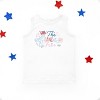 The Juniper Shop The Land Of The Free Coquette Youth Tank Top - 2 of 4