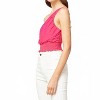 Women's One Shoulder Crop Top - entro - 2 of 4