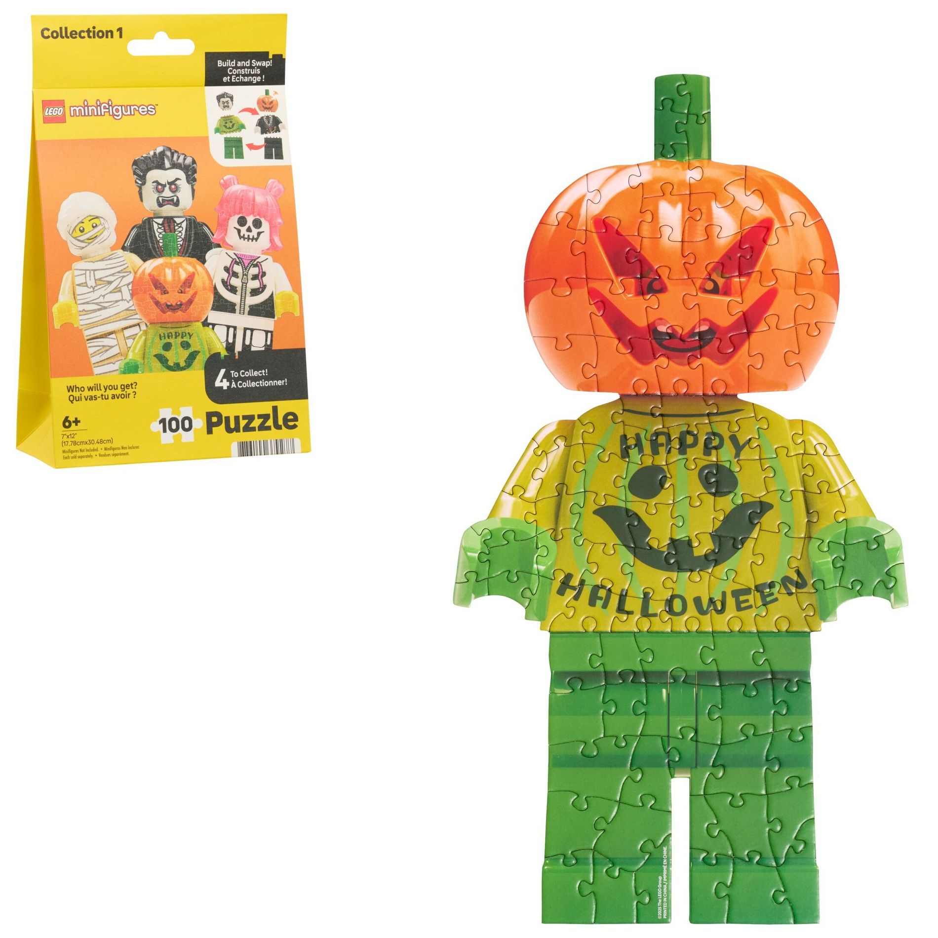 LEGO 100pc Halloween Puzzle Blind Bag