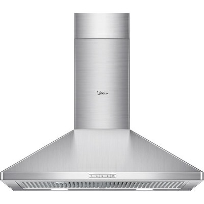 Midea 30-Inch Stainless Steel Convertible Wall Mounted Range Hood