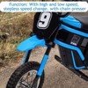 Acekool 24V Kids Ride-On Dirt Bike with Hydraulic Suspension, 3 Adjustable Speeds & Max Load 135 lbs - 2 of 4