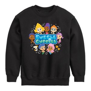 Boys' - Bubble Guppies - Bubble Guppies Group Graphic Long Sleeve Fleece Sweatshirt - 1 of 4
