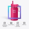 IRON FLASK 14oz Kids' Stainless Steel Water Bottle Rad Raspberry - 4 of 4