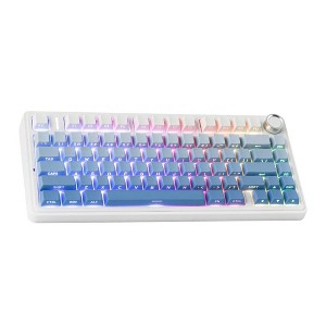 Evo Bytes Blue Gradient 75% Wireless Gasket Keyboard - 1 of 4