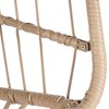 PAGED Porch Swing Rattan Egg Swing Chair with Water Resistant Cushion for Outdoor, Porch, Garden - 3 of 4