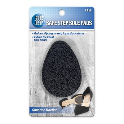 Shoe Gear Safe Step Sole Pads - Black 1 Pair : Target