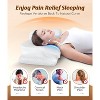 Aghana Digitals Cervical Neck Pillow Value Bundle, Ergonomic Memory Foam, 2 Pack - 4 of 4