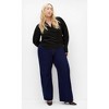 Women's Plus Size Alena Shirt - black | CITYCHIC - image 3 of 4