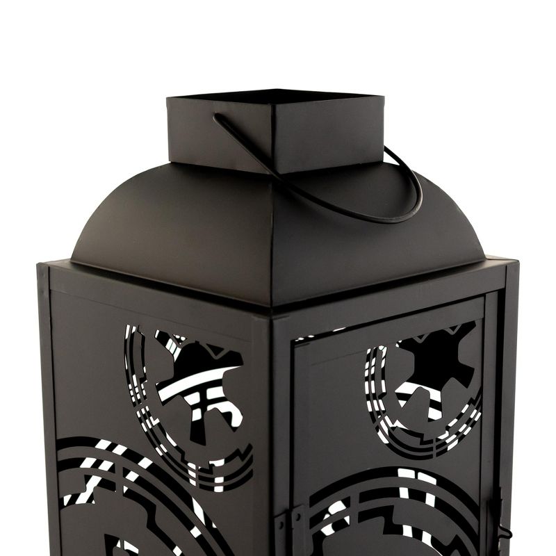 Seven20 Star Wars Black Stamped Lantern | Empire Imperial Symbol | 14 Inches Tall, 3 of 7