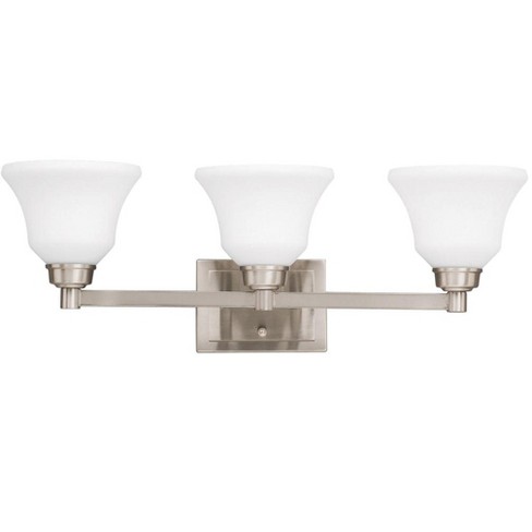 Kichler 5390 Langford 26 5 Wide Three Bulb Bathroom Lighting Fixture