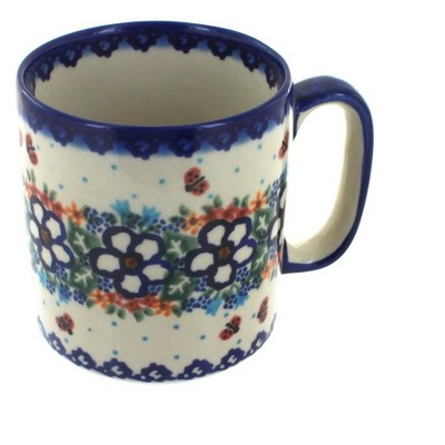 Blue Rose Polish Pottery Scarlett Coffee Mug