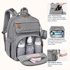 BabbleRoo Diaper Bag Backpack - Travel Backpack, Baby Diaper Bag with Changing Pad & Accessories - 4 of 4