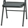 MECO Sudden Comfort All Steel Folding Chair Set with Steel Frame and Contoured Backrest for Indoor or Outdoor Events, (Set of 4) - 4 of 4