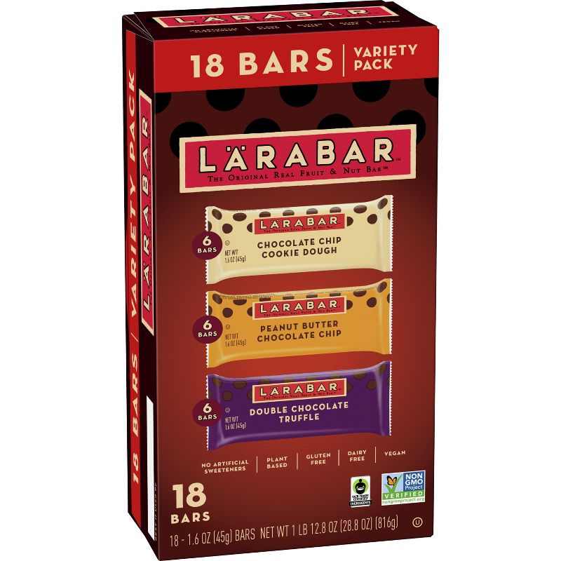 Larabar Chocolate Variety Pack - 28.8oz/18ct, 4 of 10