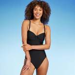 Women's Shirred Underwire Medium Coverage One Piece Swimsuit - Kona Sol™