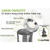 Alpine Industries Commercial Indoor Trash Can 27 Gallon Stainless Steel (475-27) - 3 of 4