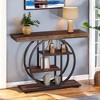 NicBex 31.49" H 4-Tier Console Table with Open Storage Shelves Sofa Table for Entryway Living Room - 2 of 4