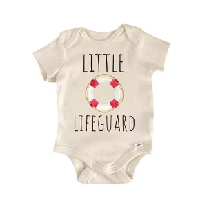 Lifeguard Beach Newborn Baby Onesie® Bodysuit GS1 - 1 of 4