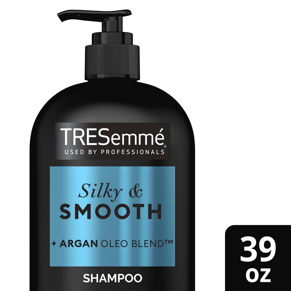 Photos - Hair Product TRESemme Silky & Smooth Anti-Frizz Shampoo For Frizzy Hair - 39 fl oz 