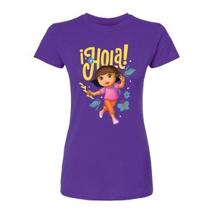 Women's - Dora the Explorer - Hola Fitted Graphic T-Shirt - 1 of 1