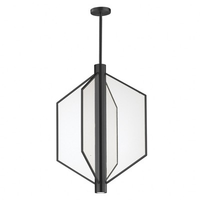 ET2 Lighting Telstar 4 - Light Pendant in  Black