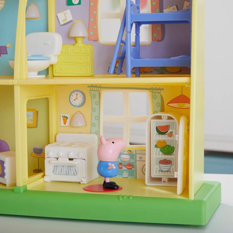 Peppa Pig Peppa&#39;s Playtime to Bedtime House Playset, 5 of 14