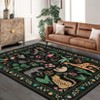 Washable Animal Living Room Rug, Soft Low Pile Non Slip Large Carpet for Bedroom, Nursery, Farmhouse, Hallway, Entryway, Laundry, Nursery, Kids Room - 4 of 4