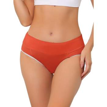 Allegra K Women's Unlined Satin Invisible Bikini Comfortable No-show Thongs  : Target