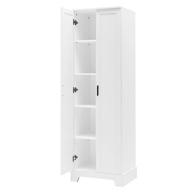 NicBex 71.2 Inch Tall Bathroom Storage Cabinet,Modern Storage Cabinet with 2 Doors and Adjustable Shelf