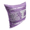 NHL New Jersey Devils Hockey Fights Cancer Fight For Throw Pillow 18x18 Inches - 4 of 4
