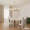 Hunter Fans 44" Hartland Ceiling Light Alturas Gold Finish - 12-Light Chandelier for Elegant Indoor Spaces - 3 of 4