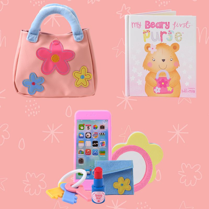 Tickle & Main My Beary First Purse, 9-Piece Gift Set Includes Purse, Storybook, and Accessories for Toddlers Ages 1-4 Years Old, 2 of 6