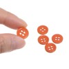 Unique Bargains Resin Craft Snap Round Flat 4-Hole Sewing Buttons 50 Pcs - 4 of 4