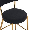NicBex Set of 2 Bar Stools for Kitchen Island,Modern Counter Bar Stools with Metal base,Bar Chairs for Dining Rooms,Kitchens - 4 of 4
