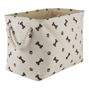 Bone Dry Polyester Pet Bin Paw - 1 of 4