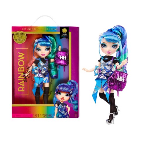 Rainbow High Junior High Special Edition - Holly De'vious 9 Posable Fashion  Doll : Target