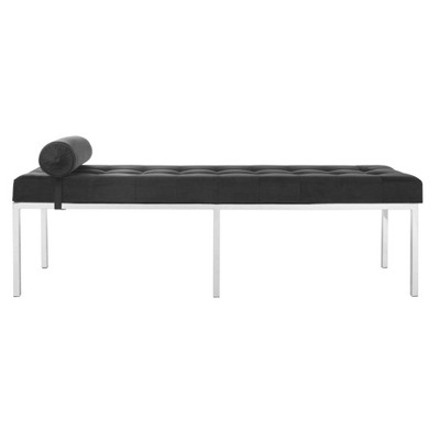 Xavier Bench - Black - Safavieh