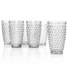 Gibson 6 Piece Hobnail Handmade Glass Tumbler Set in Clear - 2 of 4