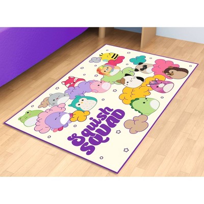 3&#39;4&#34;x4&#39;6&#34; Squishmallows Rug