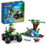 LEGO City ATV and Otter Habitat Vehicle and Animal Toy 60394
