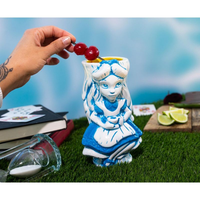 Beeline Creative Geeki Tikis Disney Alice In Wonderland Alice Ceramic Mug | Holds 20 Ounces, 4 of 9