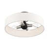 Livex Lighting Venlo 4 - Light Semi-Flush Mount in  Black/Brushed Nickel - 4 of 4