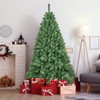 6/7FT PVC Christmas Tree with 380 WiFi Music Sync LED Lights ¨C App Control, 1339 Tips, Hinged Branches, Dual-Color Effects, Metal Stand - 2 of 4